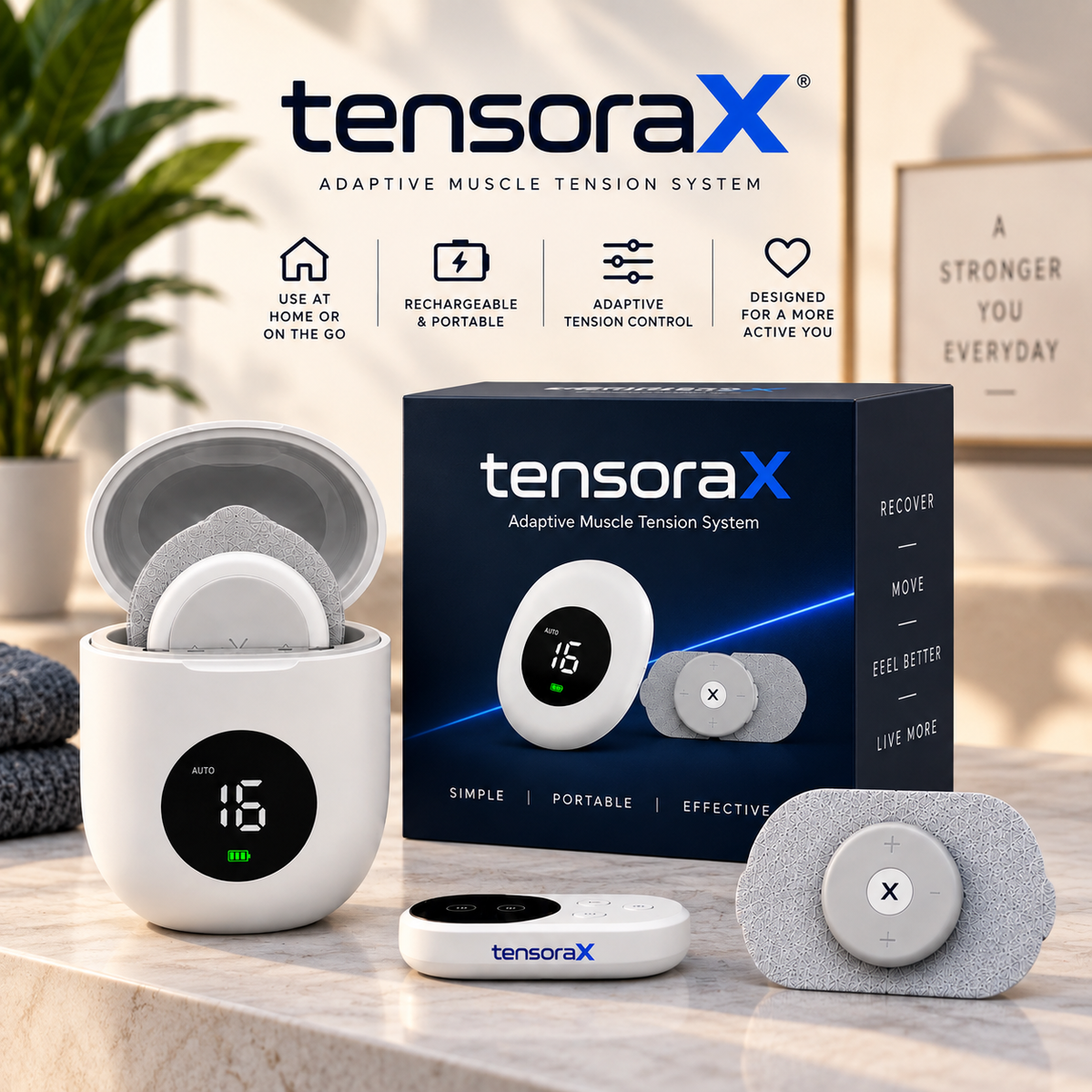 TensoraX™  Adaptive Correction System TensoraX